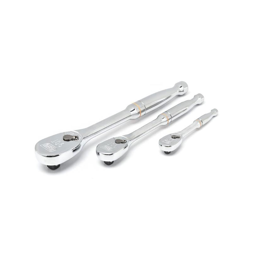Gearwrench 81206T 3 Piece 90-Tooth Teardrop Ratchet Set