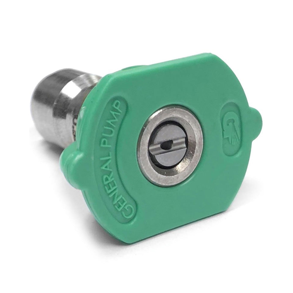 Green 25-Degree #4.0 Quick Connect Pressure Washer Nozzle