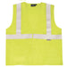 ERB 63127 ANSI Class 2 Solid Modacrylic Flame Resistant Vest, 5X-Large