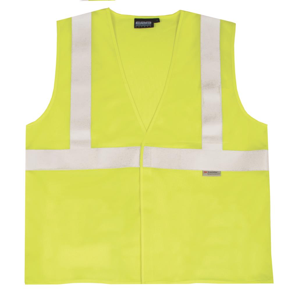 ERB 63125 ANSI Class 2 Solid Modacrylic Flame Resistant Vest, 3X-Large