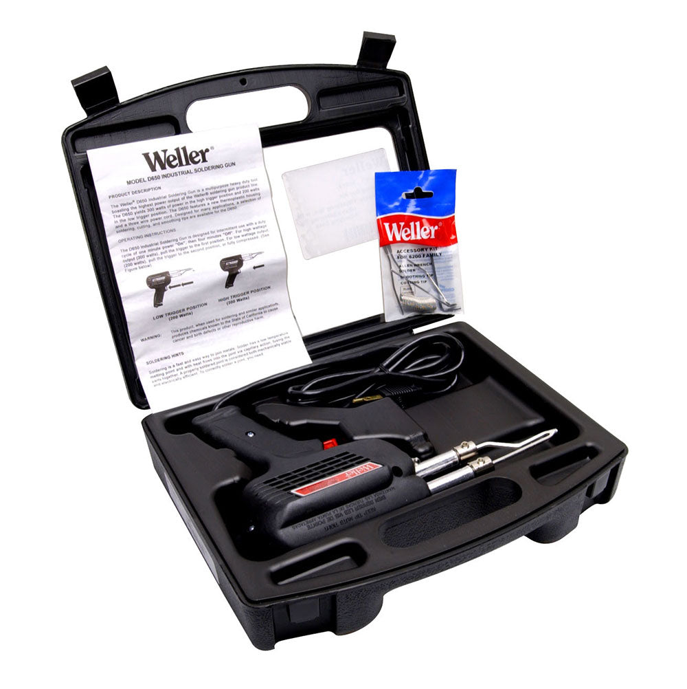 Weller D650PK 300W Industrial Soldering Gun Kit