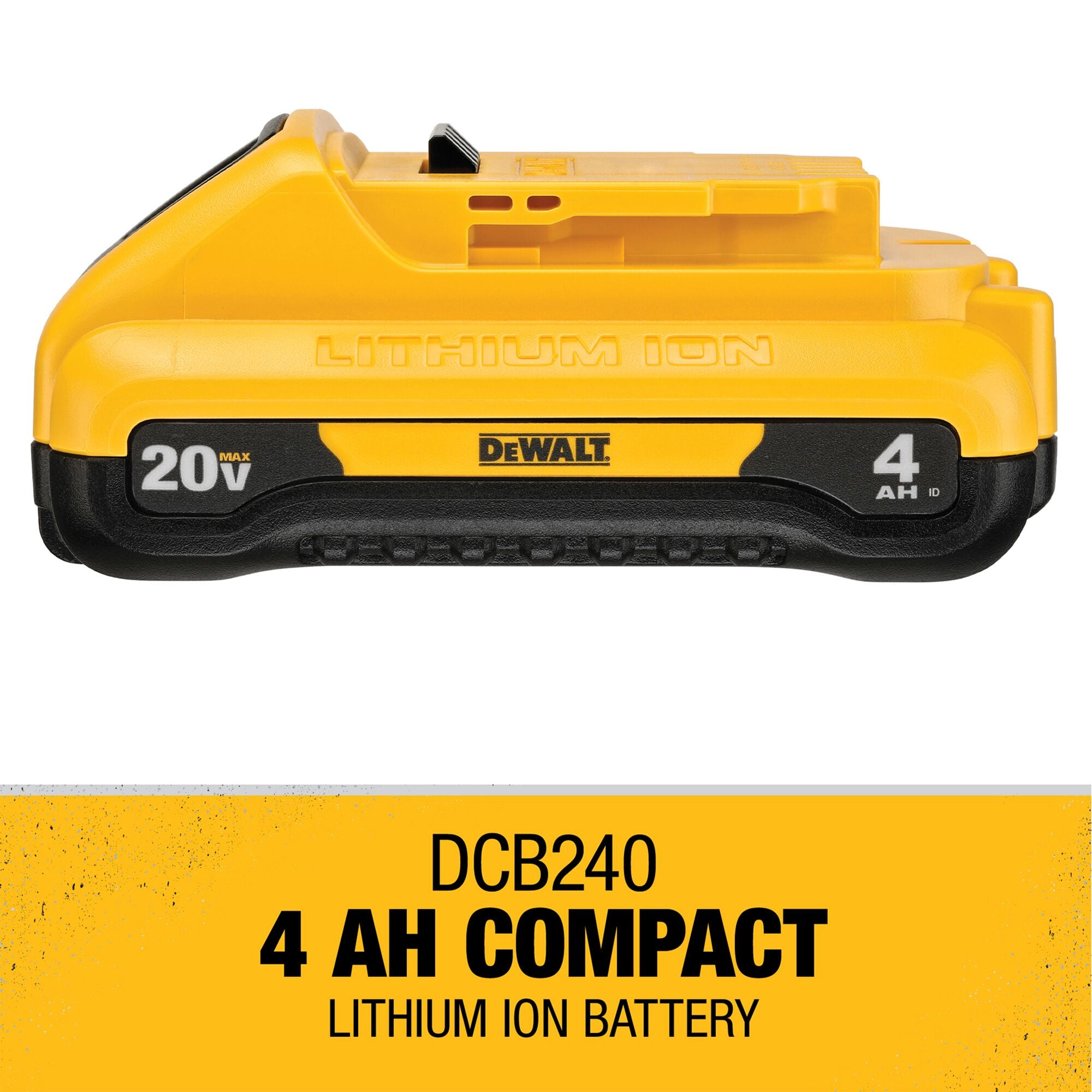 DEWALT DCB240-2 20V MAX Lithium-Ion Compact 4.0AH Battery (2 Pack)