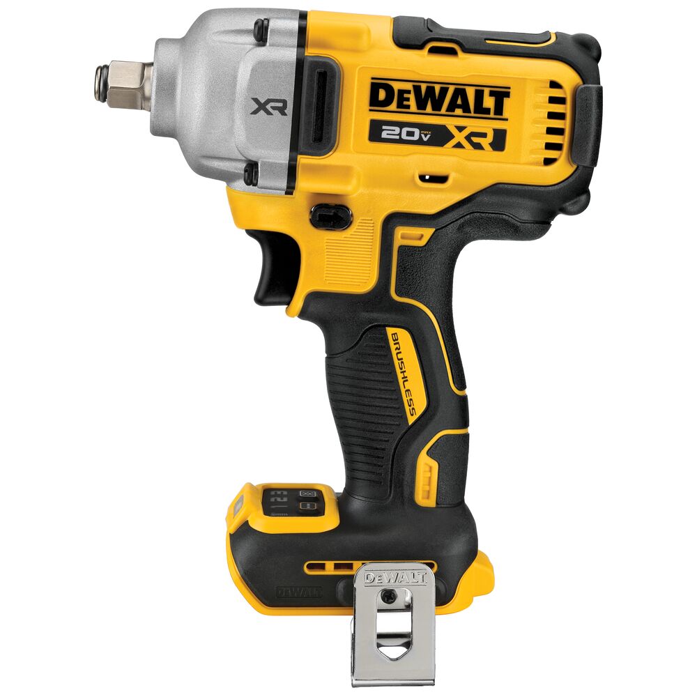 DEWALT DCF891B 20V MAX XR Lithium-Ion Cordless 1/2" Mid-Range Impact Wrench with Hog Ring Anvil (Tool Only)