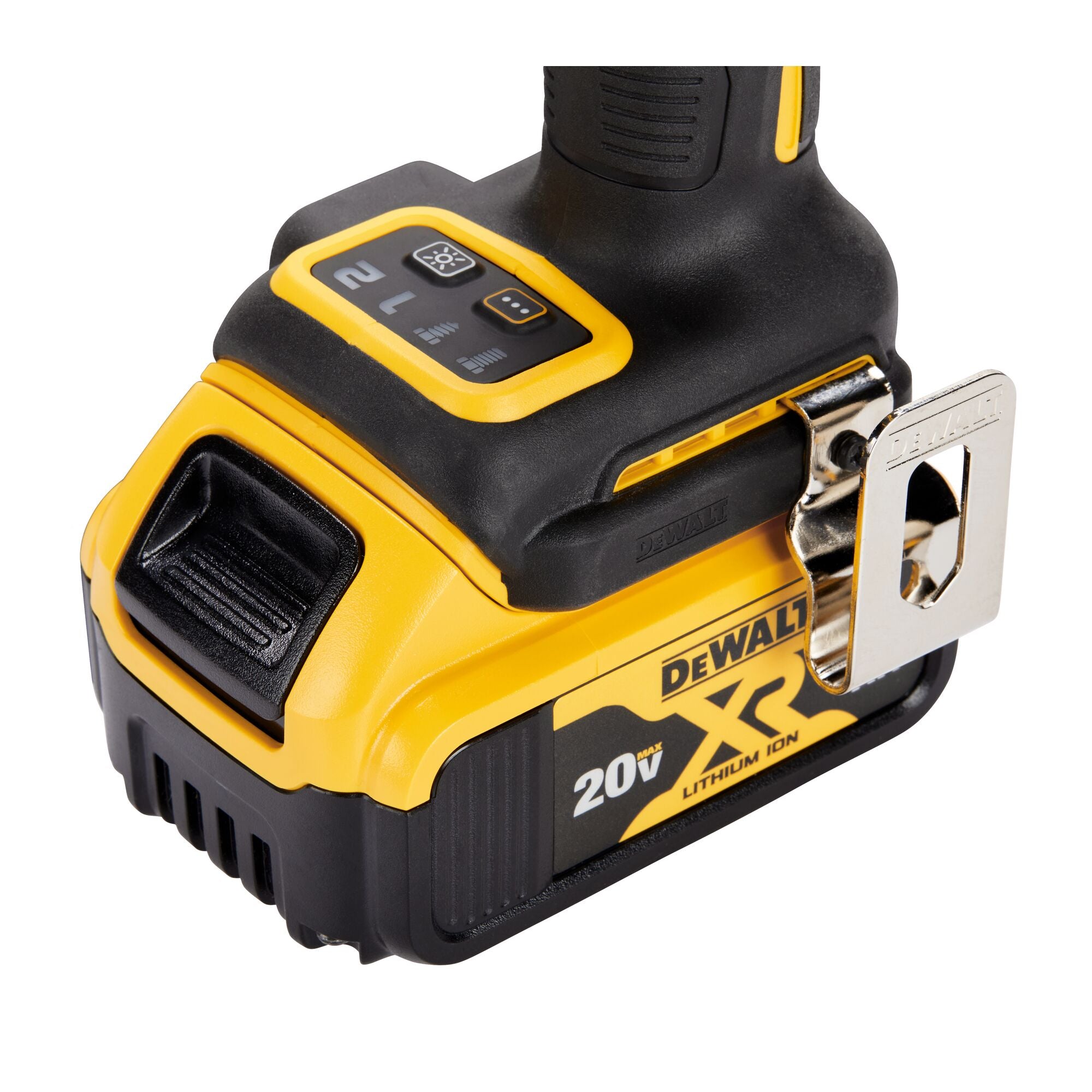 DEWALT DCF921P2 ATOMIC 20V MAX Lithium-Ion Brushless Cordless Compact 1/2" Impact Wrench with Hog Ring Anvil Kit 5.0 Ah