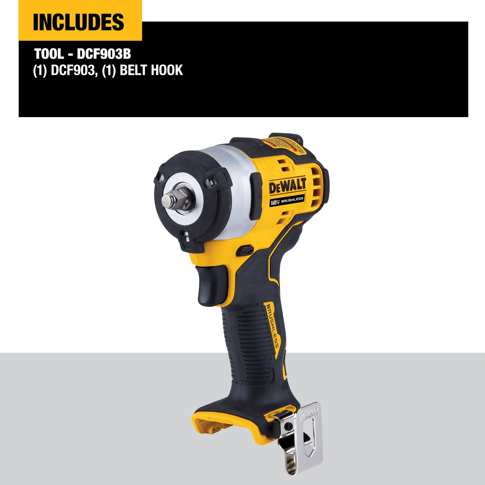 12V Lithium-Ion Cordless 3/8" Impact Wrench (Tool Only)