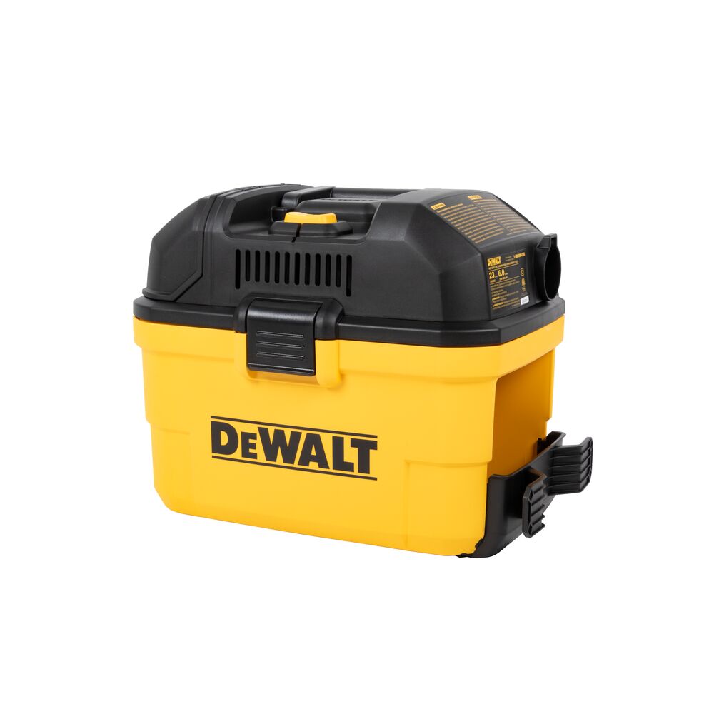 DEWALT DXV06G Gallon Portable Wall-Mounted Wet/Dry Vacuum with Wireless  On/Off Control —