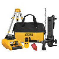 Cordless Red Beam Interior And Exterior Self-Leveling Rotary Laser Level Kit with Tripod