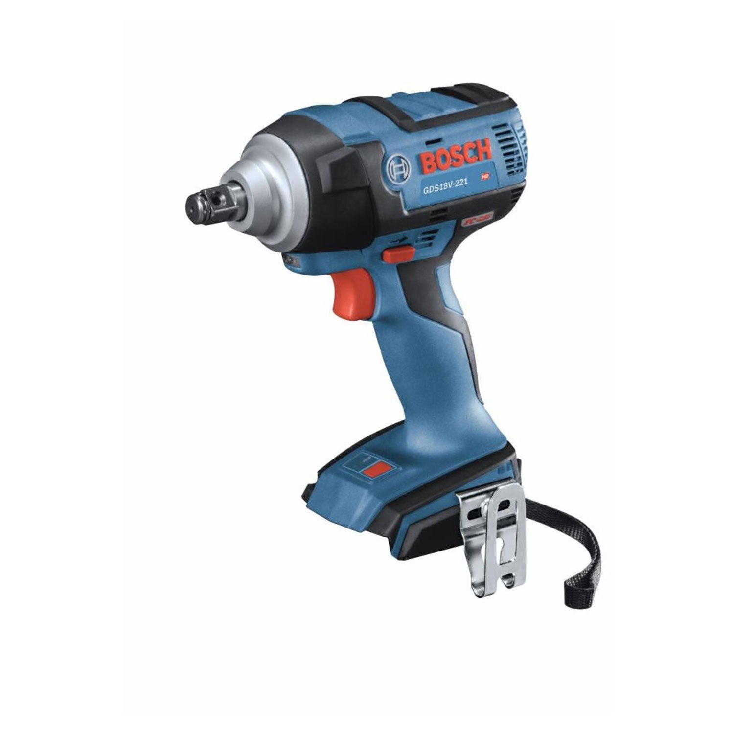 Bosch GDS18V-221N 18V EC Lithium-IOn Brushless Cordless 1/2" Impact Wrench with Friction Ring and Thru-Hole (Bare Tool)