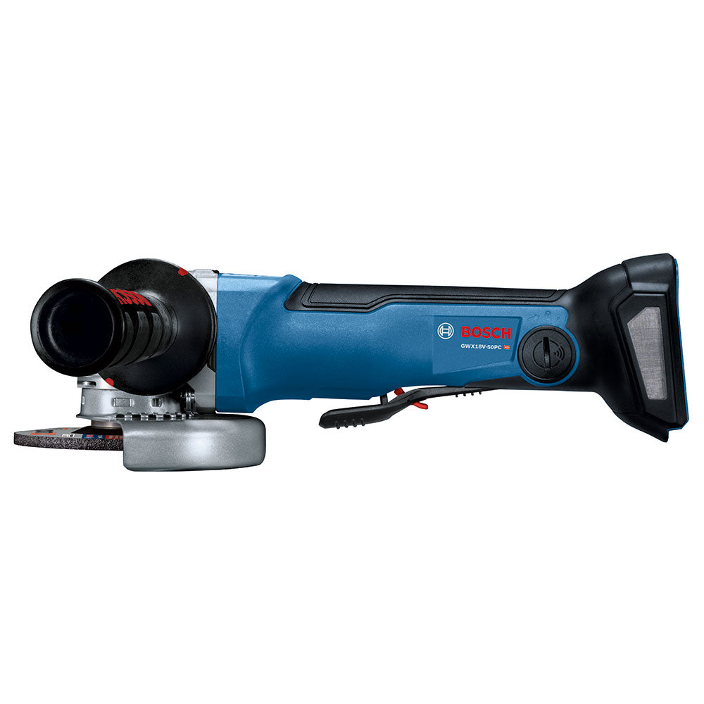 18V Lithium-Ion X-LOCK EC Brushless Cordless Connected-Ready 4-1/2" – 5" Angle Grinder with No Lock-On Paddle Switch (Tool Only)