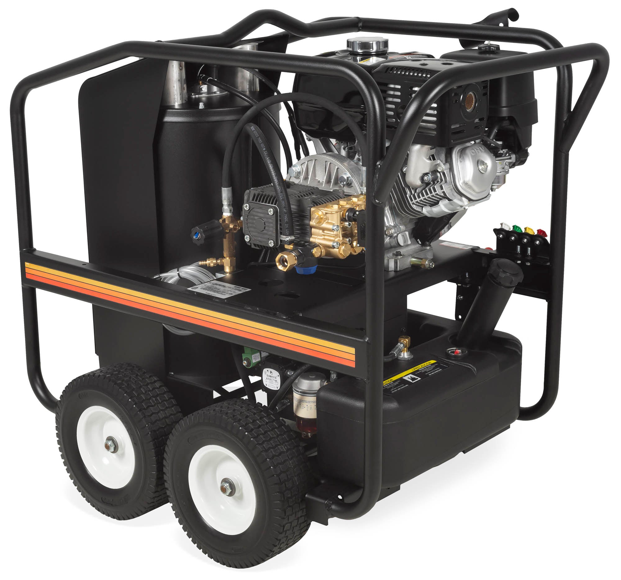 1075BE Compact, Gas Engine Hot Water Pressure Washer 4GPM @ 3500
