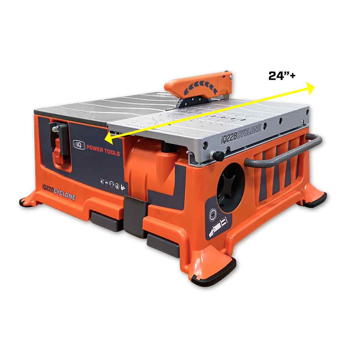 7" Dustless Dry Cut Bench/Tabletop Tile Saw with Integrated Dust Control and TRU-CUT System
