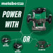 Hitachi / Metabo HPT M3612DAQ4M 36V Litium-Ion Cordless Variable Speed Plunge Router (Tool Only)