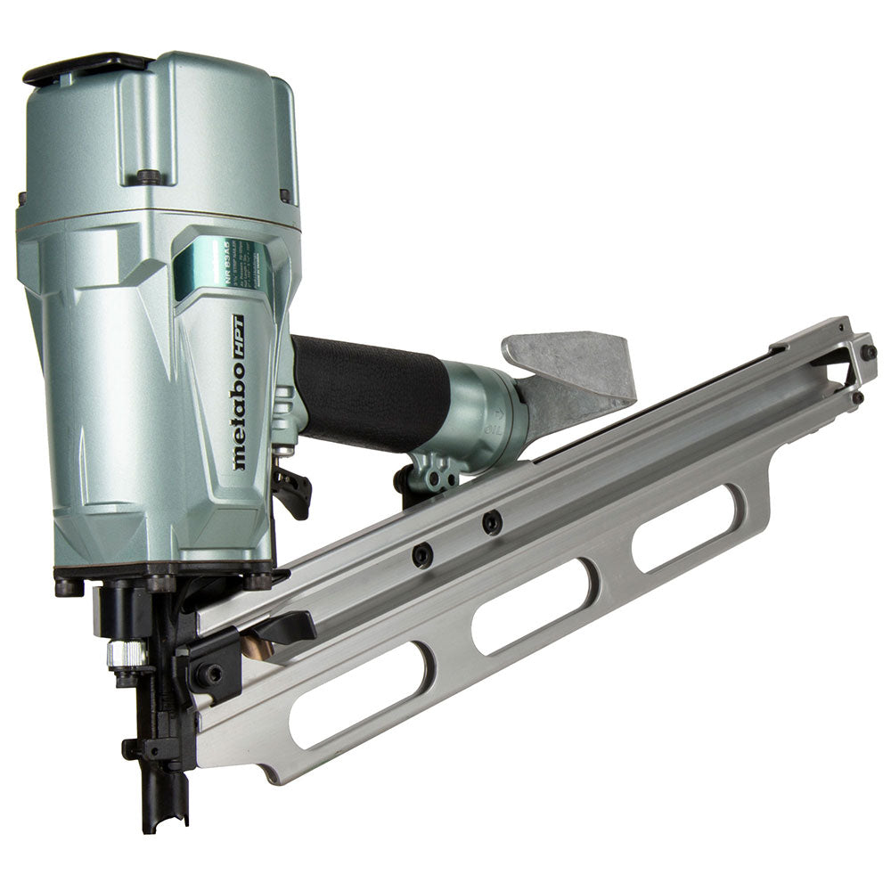 Hitachi / Metabo HPT NR83A5YM 21-Degree 3-1/4" Framing Nailer with Depth Adjustment and Aluminum Magazine