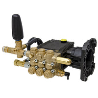 Pressure Washer Pump, Triplex, 4.0 GPM@4000 PSI, 3400 RPM, 1