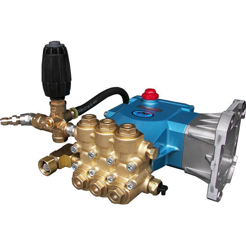 Pressure Pro SLP66DX40-408 Pressure Washer CAT Pump, Triplex, 4.0 GPM@4000 PSI, 3400 RPM, 1" Hollow Shaft with Unloader