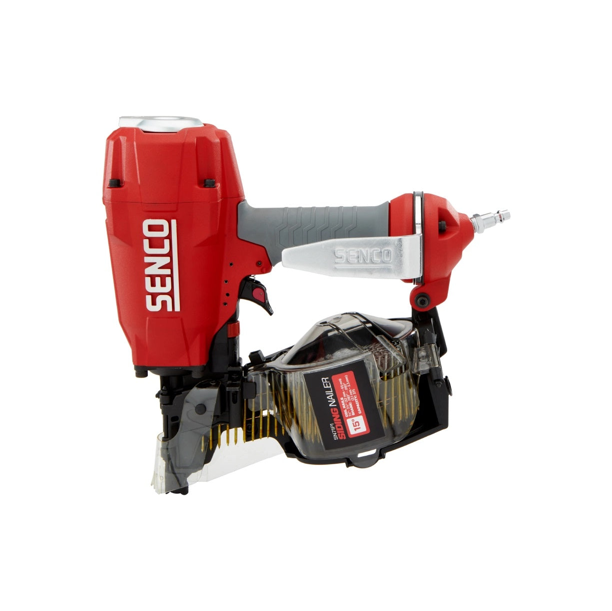 15-Degree 2-1/2" Wire Weld/Plastic Collated Coil Siding Nailer