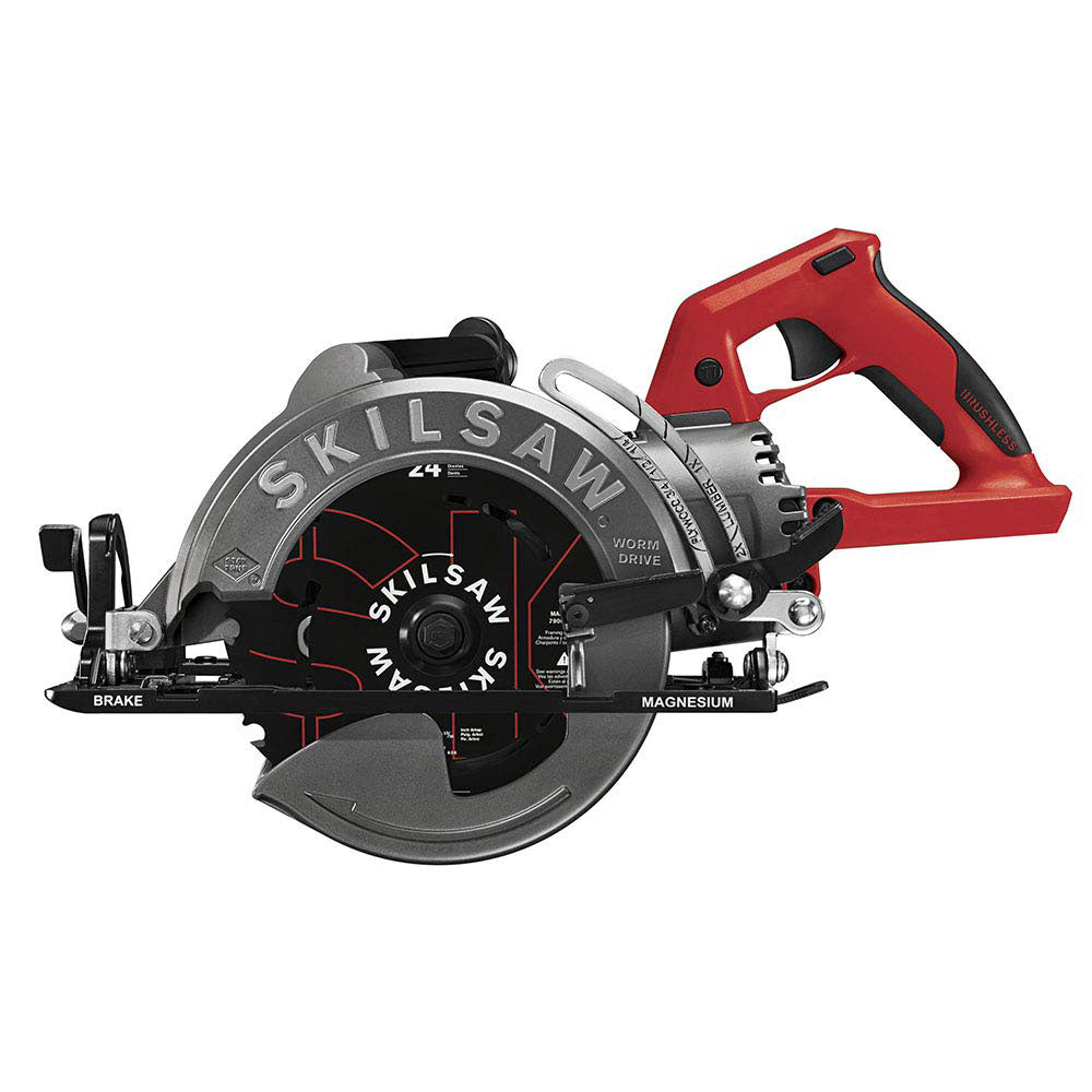Skilsaw SPTH77M-01 48V TRUEHVL Lithium-Ion 7-1/4" Brushless Cordless Worm Drive Saw (Tool Only)