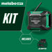 Hitachi / Metabo HPT UR18DAQ4M 18V MultiVolt Lithium-Ion Cordless Bluetooth Radio (Tool Only)