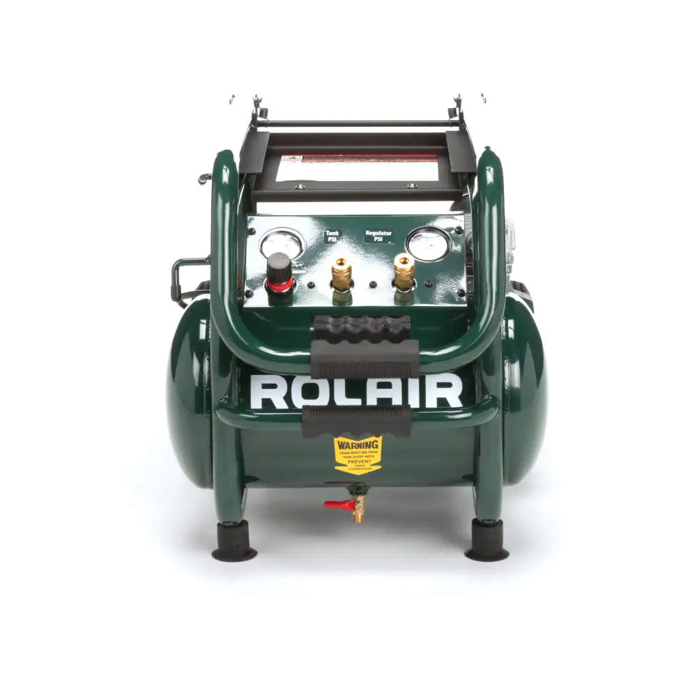 Rol-Air VT25BIG 2.5 HP 5.3 Gallon Electric Direct Drive Portable Air Compressor