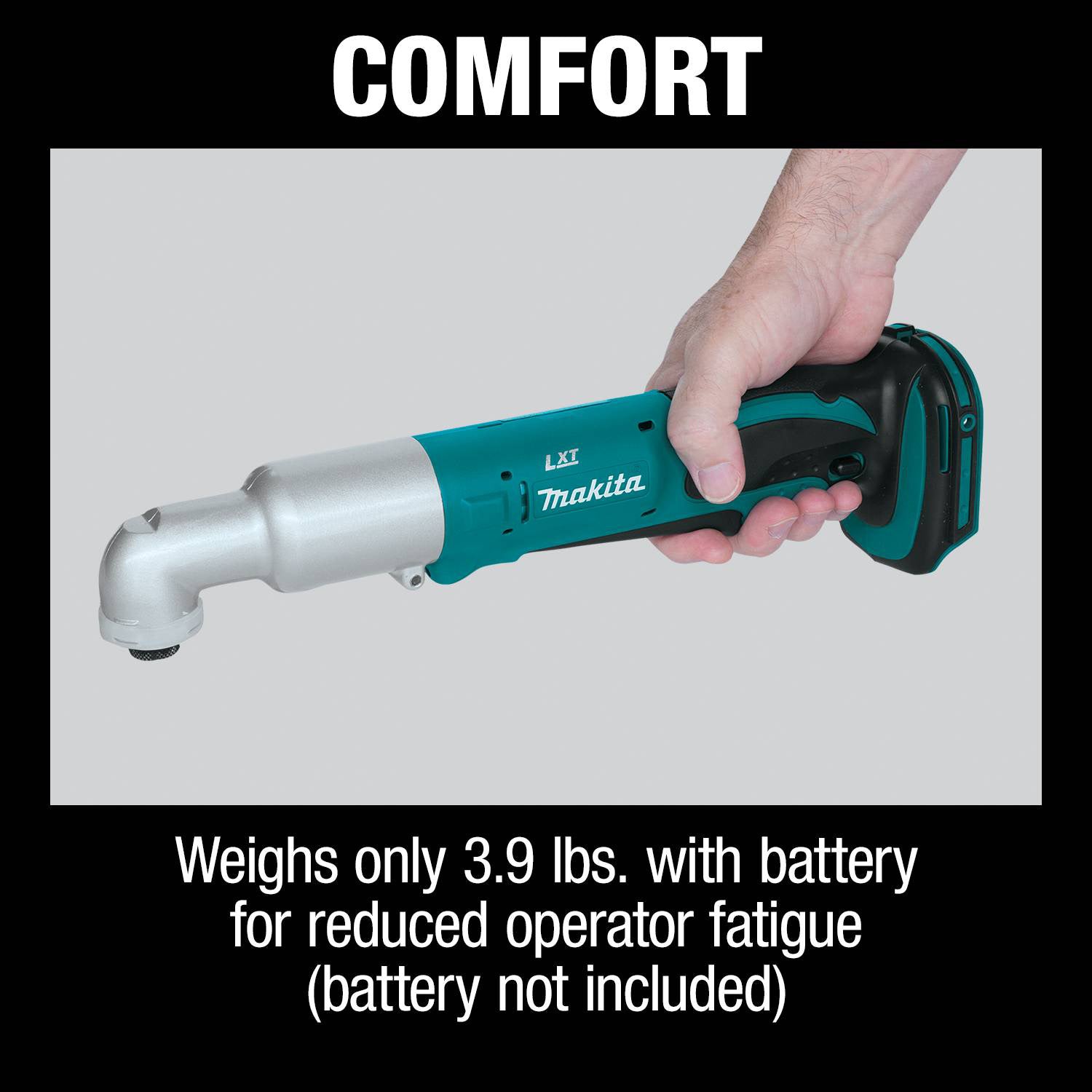 18V LXT Lithium‑Ion Cordless 1/4" Hex Angle Impact Driver (Tool Only)