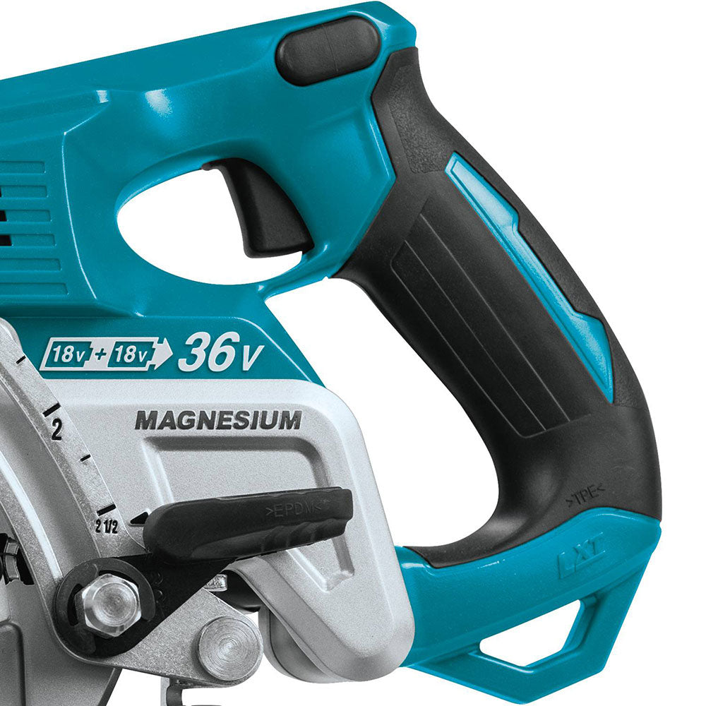 Makita XSR01Z 36V (18V X2) LXT Lithium-Ion Brushless Cordless 7-1/4" Rear Handle Circular Saw (Tool Only)