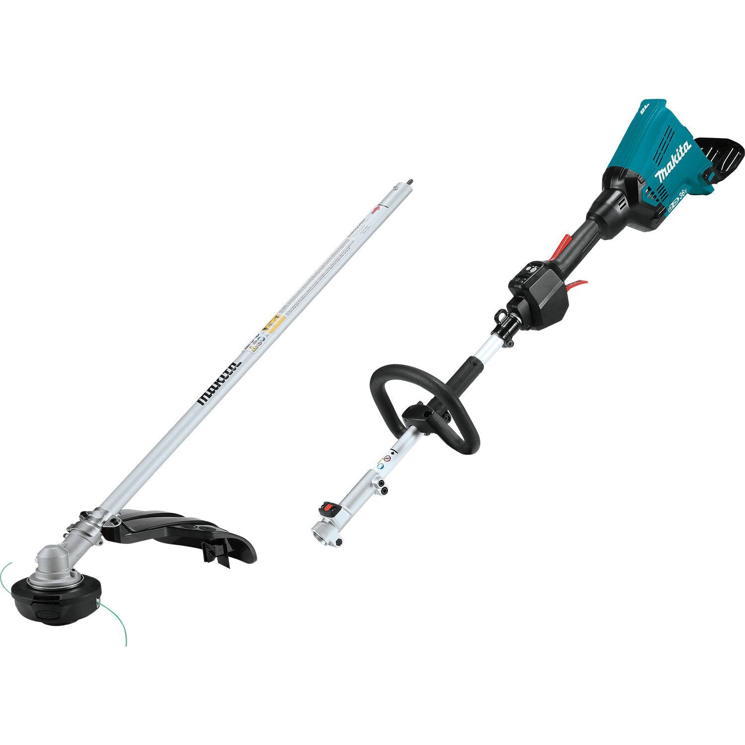 Makita XUX01ZM5 18V X2 (36V) LXT Brushless Couple Shaft Power Head with String Trimmer Attachment (Tool Only)