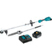 Makita XUX02SM1X4 18V LXT Lithium‑Ion Brushless Cordless Couple Shaft Power Head Kit w/ 13" String Trimmer & 10" Pole Saw Attachments 4.0 Ah