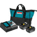 Makita BL1840BDC2 18V LXT Lithium‑Ion Battery and Rapid Optimum Charger Starter Pack (4.0Ah)