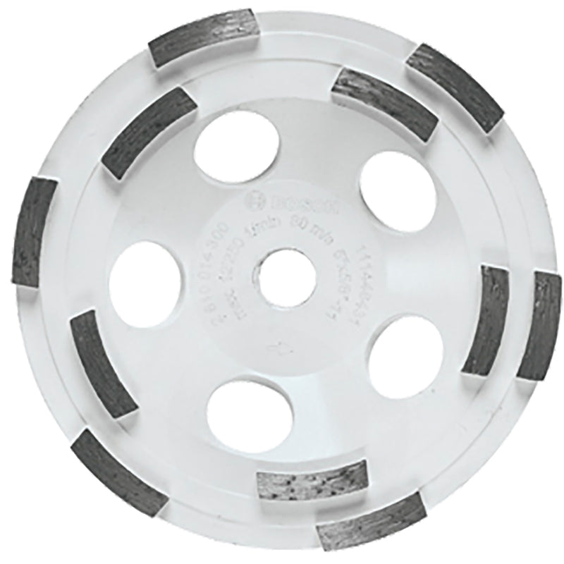 Bosch DC510H 5" Double Row Diamond Cup Wheel (DC510H)