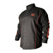 Revco BX9C-XL BSX Flame-Resistant Welding Jacket - Black with Red Flames, Size X-Large 