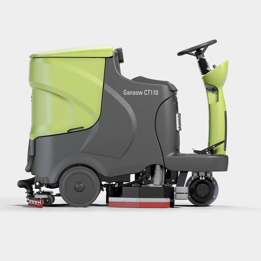 IPC Eagle CT110BT85(B)-225CH 32" Heavy Duty Compact Rider Scrubber with 225 Ah AGM Batteries and Brushes
