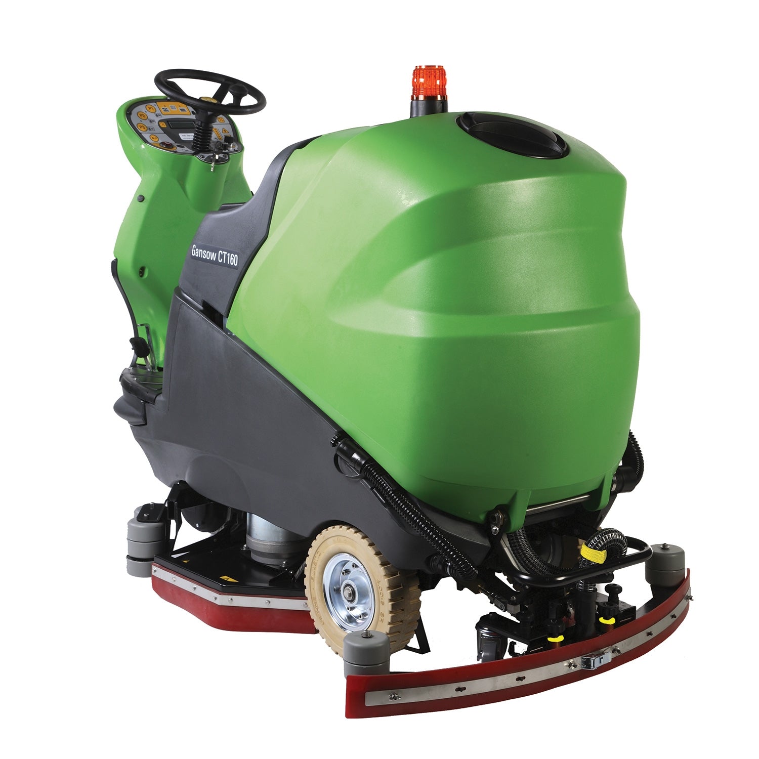 IPC Eagle CT160BT75R-S(B)-240CH 30" Cylindrical Rider Scrubber with 240 Ah Batteries and Side Brushes