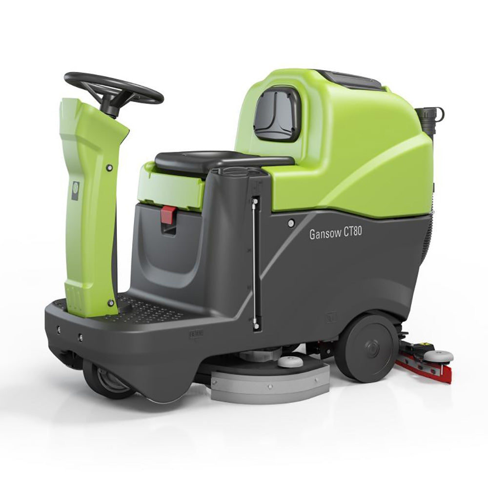 IPC Eagle CT80BT70(P)-225 28" Heavy Duty Compact Rider Scrubber with 225 Ah AGM Batteries and Pad Drivers