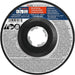 Bosch CWX27M450 4-1/2" x .098" X-LOCK Arbor Type 27A (ISO 42) 30 Grit Metal Cutting and Grinding Abrasive Wheel