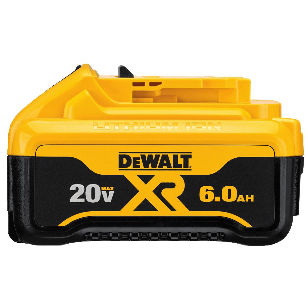 DEWALT DCB206-2 20V MAX Premium XR 6.0 Ah Lithium Ion Batteries (2 Pack)