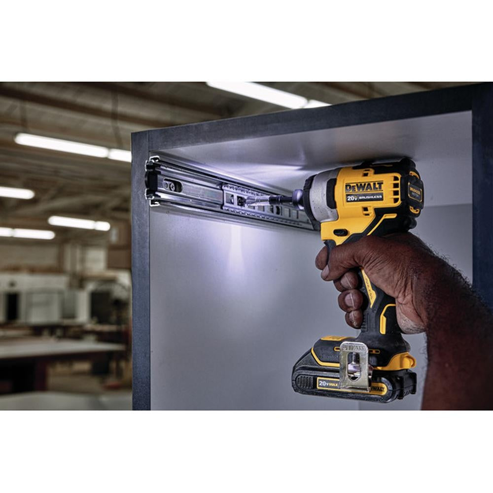 DEWALT DCF809B ATOMIC 20V MAX Lithium-Ion Brushless Cordless Compact 1/4" Impact Driver (Tool Only)