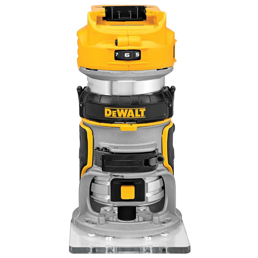 DEWALT DCK201P1 20V MAX XR Lithium-Ion Cordless 2-Tool Woodworking Combo Kit with Compact Brushless Router and Jigsaw 5.0 Ah