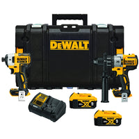 20V MAX Lithium-Ion Brushless Cordless 2-Tool ToughSystem Combo Kit with 1/2