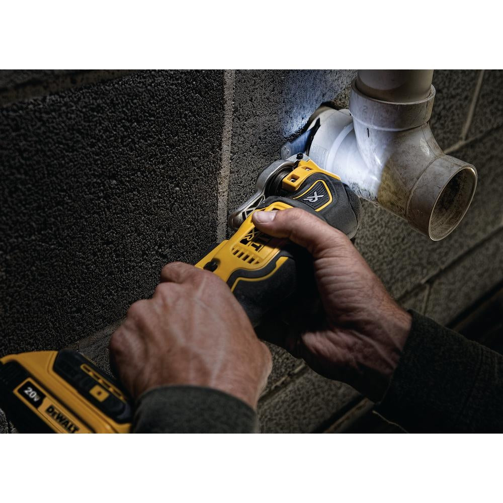 DEWALT DCS356B  20V MAX XR Lithium-Ion Brushless Cordless 3-Speed Oscillating Multi-Tool (Tool Only)