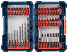 Bosch DDMS40 40 Piece Impact Tough Drill Drive Custom Case System Set