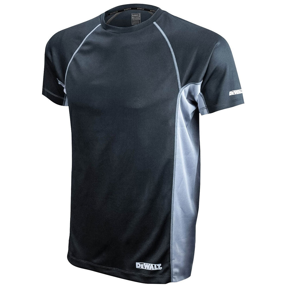DEWALT DST11-NPBB-XL (XL / Black) Non-Rated Two Tone Performance T-shirt