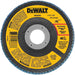 DEWALT DWA8206 4-1/2" x 7/8" 40 Grit Zirconia T29 Flap Disc
