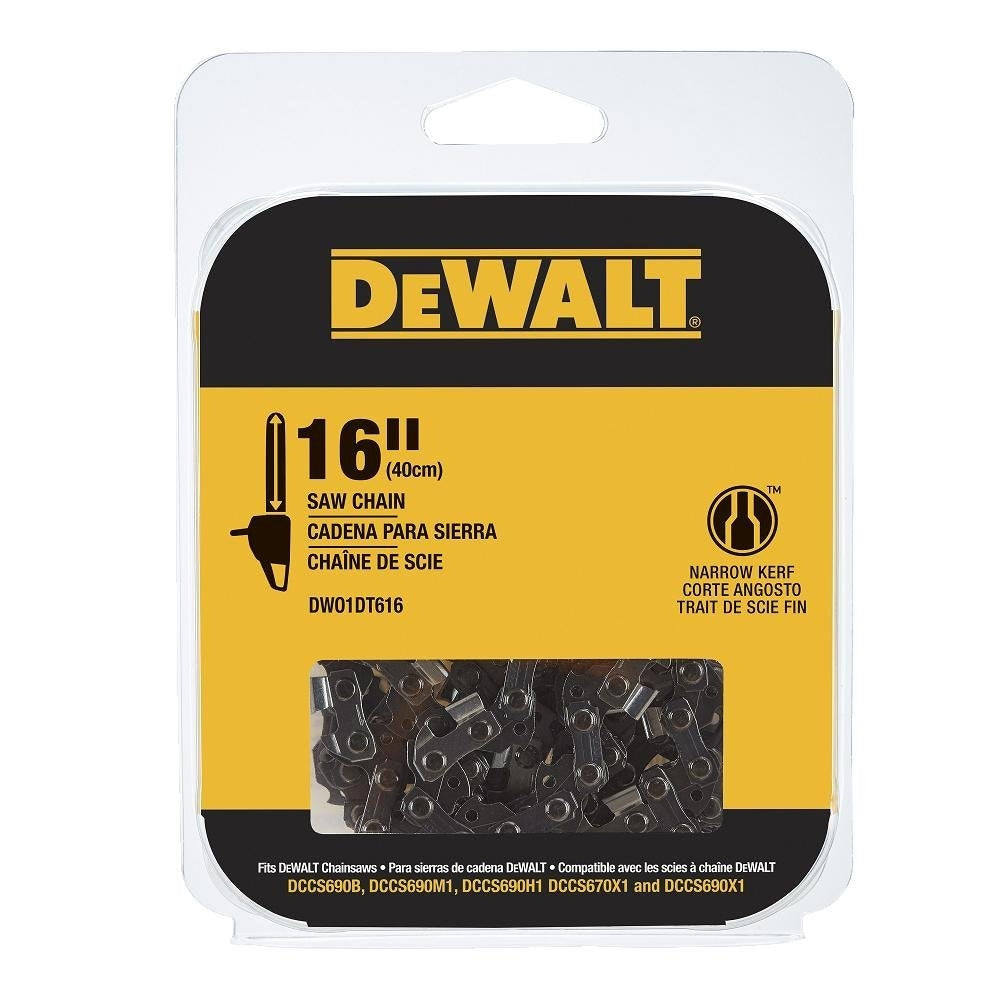 DEWALT DWO1DT616T 16" Replacement Saw Chain