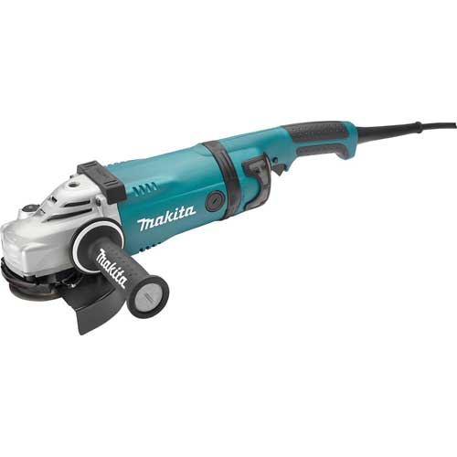 Makita GA7031Y 15 Amp 7" Angle Grinder with Wire Mesh Intake Covers