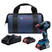 Bosch GDX18V-1800CB25 18V Freak EC Two-In-One Socket Ready Impact Driver Connected Ready Core 18 4.0Ah Kit