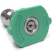 General Pump 925045Q Green 25-Degree #4.5 Quick Connect Pressure Washer Nozzle