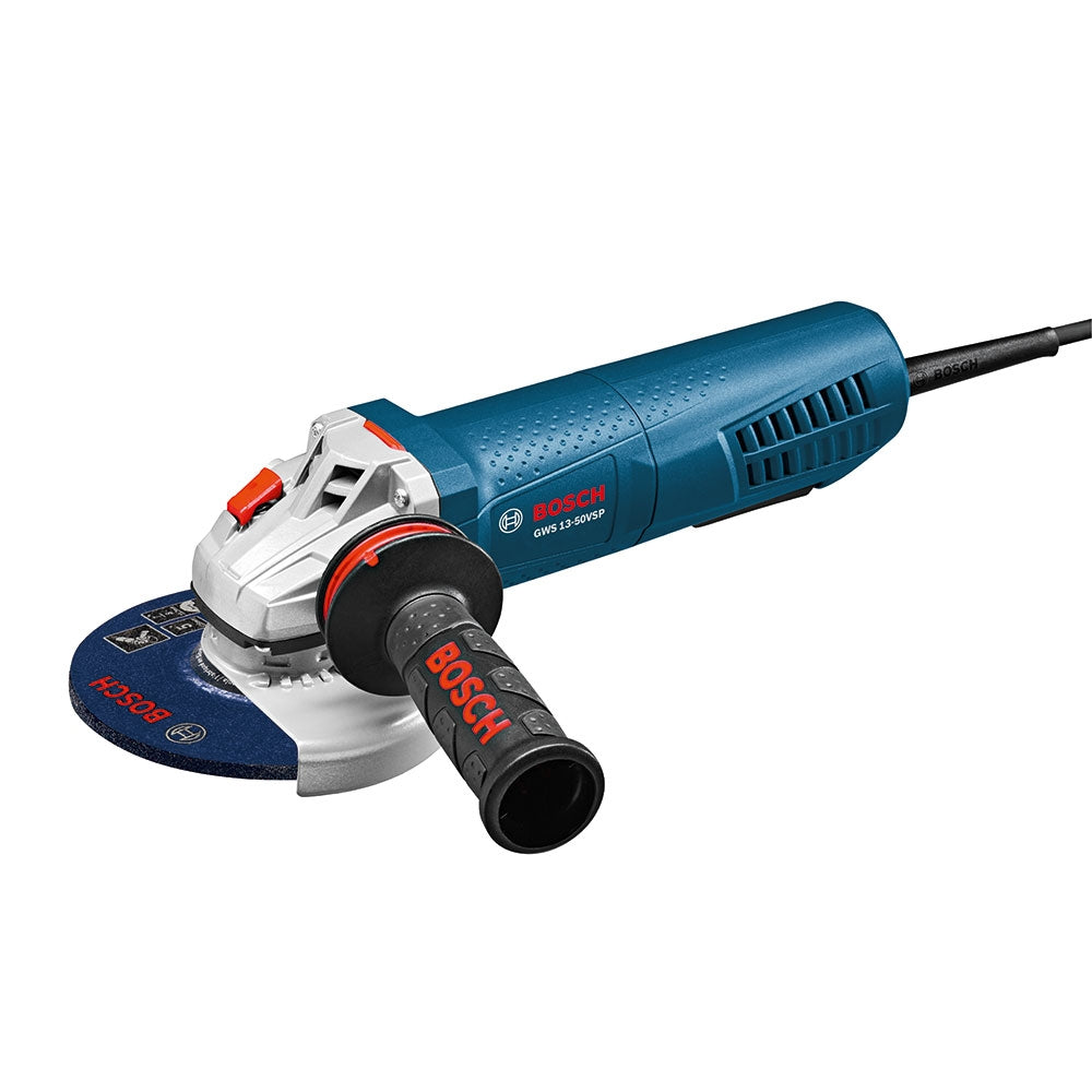 Bosch GWS13-50VSP 5" Angle Grinder Variable Speed with Paddle Switch