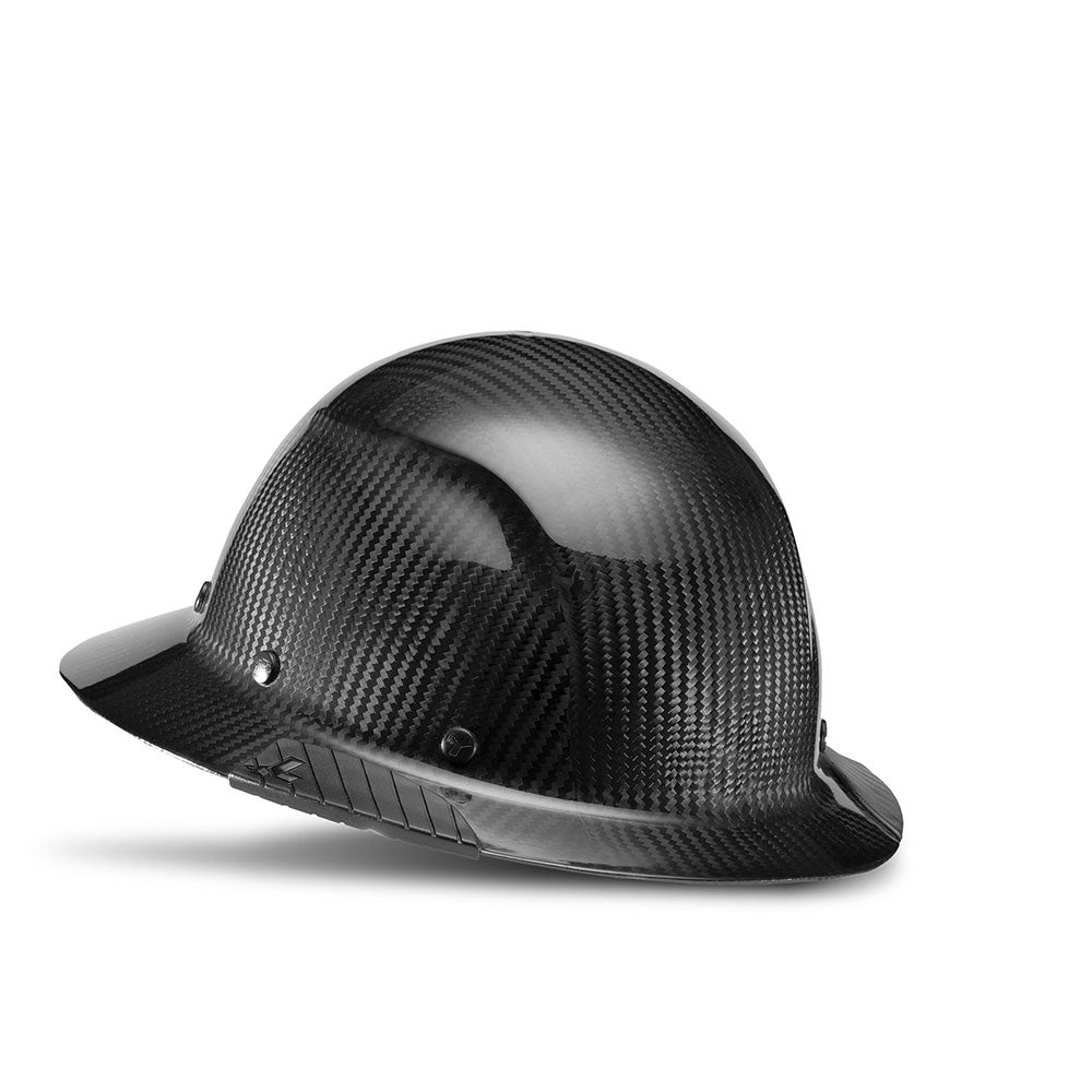 Lift Safety HDC-15KG DAX Carbon Fiber Full Brim Hard Hat (Black)