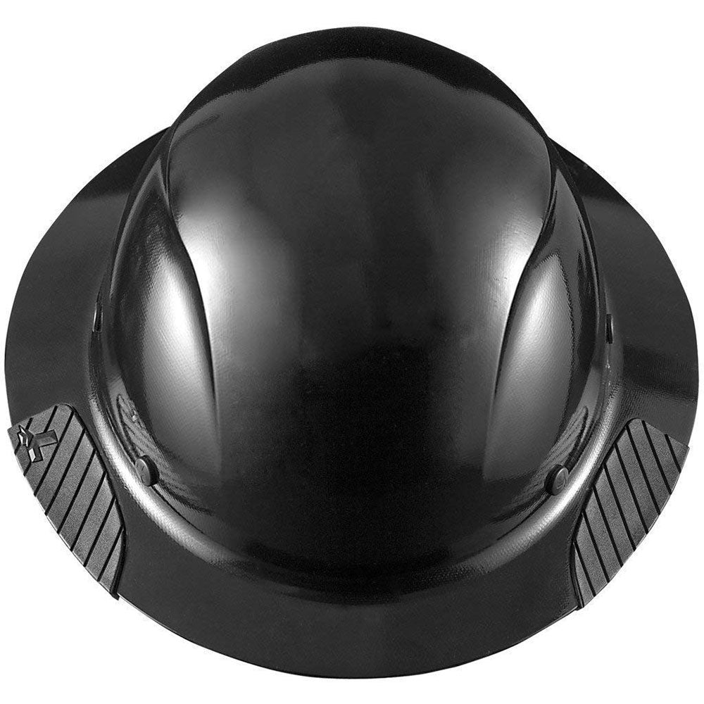 Lift Safety HDF-15KG DAX Fiber Resin Full Brim Hard Hat (Black)