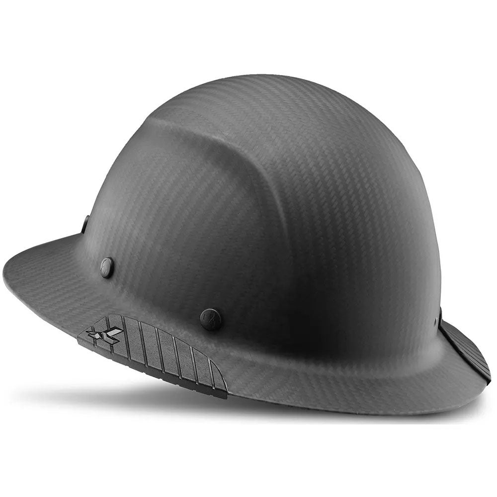 Lift Safety HDFM-17KG DAX Carbon Fiber Full Brim Hard Hat (Matte Black)